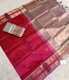 KSC - Double shaded Pattu Rose with Beige