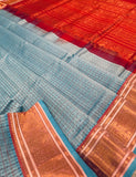 KSC - Cool Icy Blue with Sindhoor Red Lakshadeepam