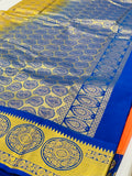 KSS - Carrot Orange/Blue korvai