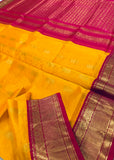 KSC - Mango yellow with Pattu Rose