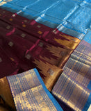 KSC - Double shaded Wine with Copper Sulfate Blue