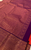 KSS - Coral Orange/Wine Korvai