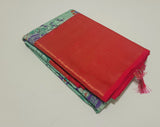 KSS - Sea Green/Tomato Pink Korvai