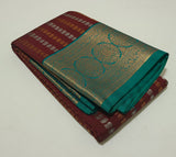 KSS - Coffee Brown/Rama Green Korvai