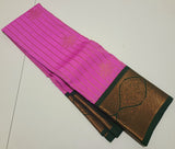 KSS - RoseMilk Pink/Bottle Green Korvai