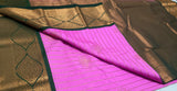 KSS - RoseMilk Pink/Bottle Green Korvai