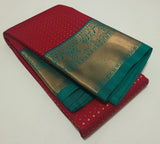 KSS - Maroon/Green Korvai