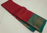 KSS - Maroon/Green Korvai