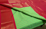 KSS - Pista Green/Pink Korvai