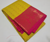 KSS - Turmeric Yellow/Pink Korvai