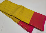 KSS - Turmeric Yellow/Pink Korvai