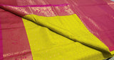 KSS - Turmeric Yellow/Pink Korvai