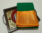 KSS - Emerald Green/Yellowish Orange Korvai