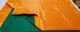 KSS - Emerald Green/Yellowish Orange Korvai