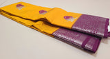 KSS - Mustard Yellow/Majentha Korvai