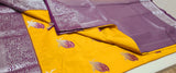 KSS - Mustard Yellow/Majentha Korvai