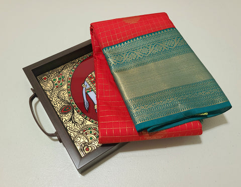 KSS - Red/Rama Green Kattam