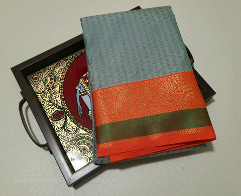 KSS - Grey/Orange Korvai