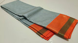 KSS - Grey/Orange Korvai