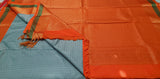 KSS - Grey/Orange Korvai