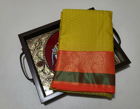 KSS - Yellow/Orange Korvai