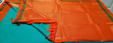 KSS - Sea Greenish Blue/Orange Korvai