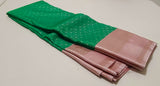 KSS - Parrot Green/Mauve Korvai