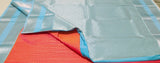 KSS - Peach/Blue Korvai