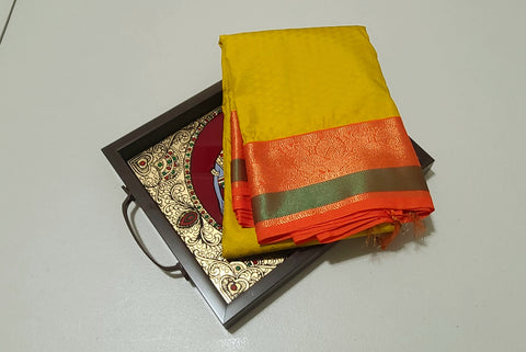 KSS - Turmeric Yellow/Orange Korvai