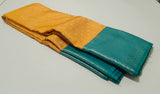 KSS - Turmeric Yellow/Green Vaira Oosi Bhuttis