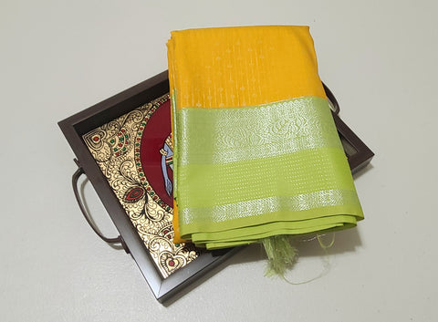 KSS - Yellow/Green Korvai