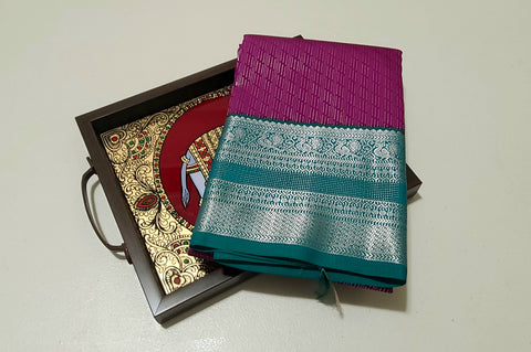 KSS - Majentha/Rama Green Korvai