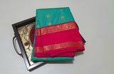 KSS - Sea Green/Pink Korvai Kattam