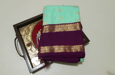KSS - Pastel Green/Nagapazham Korvai Kattam