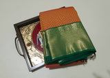 KSS - Rustic Brown/Green Bandini Korvai