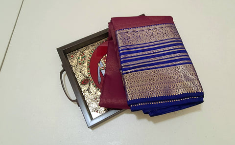 KSS - Dark Wine/Blue Vaira Oosi Bhuttis