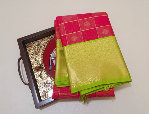 KSS - Dark Pink/Green Vaira Oosi Bhuttis
