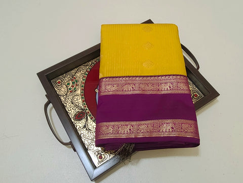 KSS - Turmeric Yellow/Nagapazham Korvai
