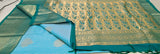 KSS - Sky Blue/Green Korvai