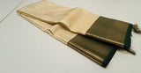 KSS - Beige/Green Korvai