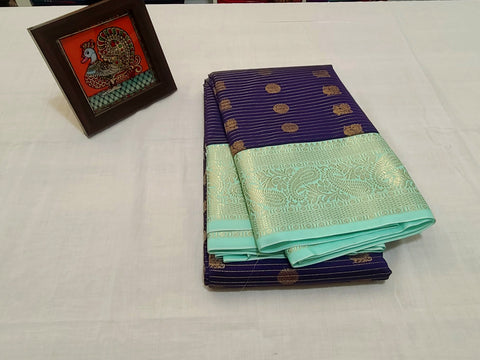 KSS - Violet/Pista Green Korvai