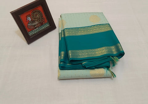 KSS - Pastel Green/Green Korvai