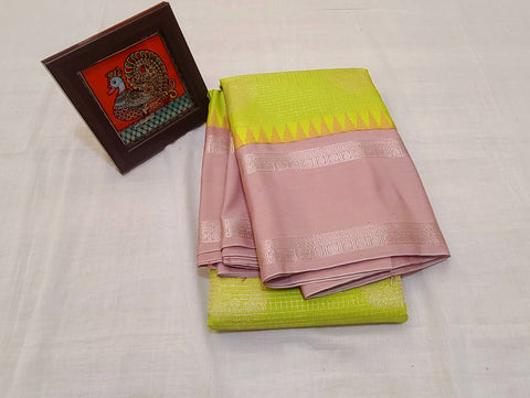 KSS - Lime Green/Pink Korvai