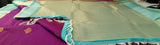 KSS - Brinjal/Sky Blue Korvai