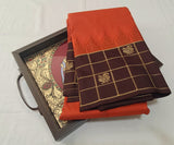 KSS - Rustic Orange/Brown Korvai