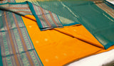 KSS - Mustard Yellow/Peacock Blueish Green Korvai