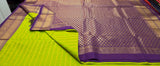KSS - Lime Green/Wine Korvai