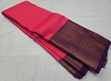 KSS - Dark Peach/Wine Lakshadeepam Korvai