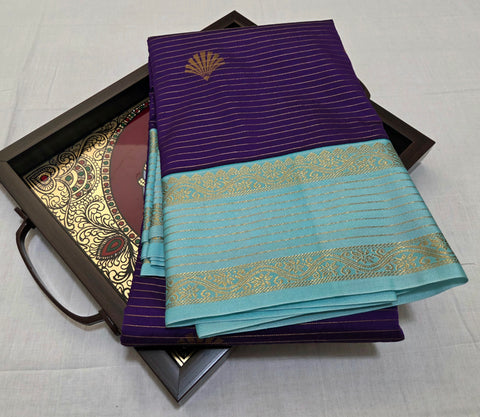 KSS - Violet/Icey Blue Korvai