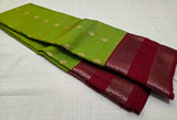 KSS - Green/Maroon Korvai